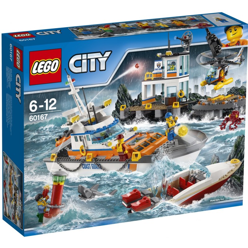 LEGO City 60167 Základna pobřežní hlídky - Stavebnice