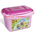 LEGO DUPLO - Růžový box s kostkami 4623
