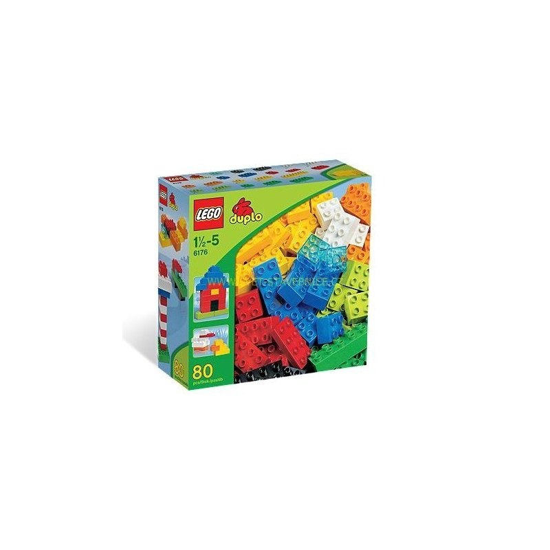 LEGO Duplo - Základní kostky - sada Deluxe 6176 - Stavebnice
