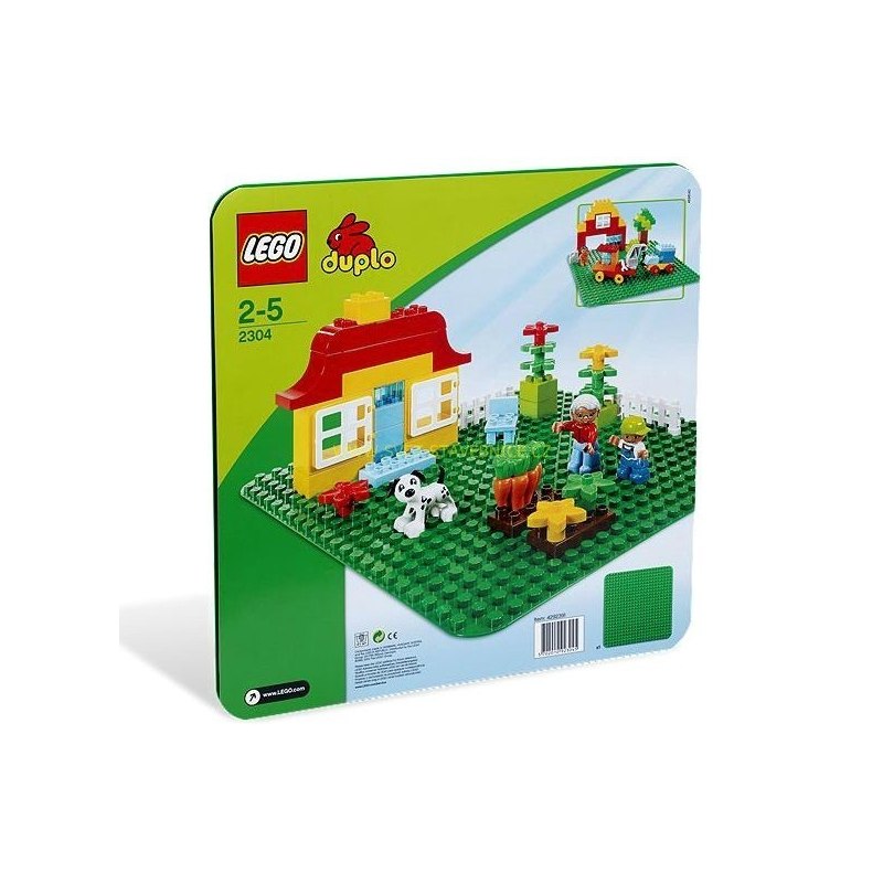 LEGO DUPLO - Veľká zelená podložka na stavanie 2304 - Stavebnice