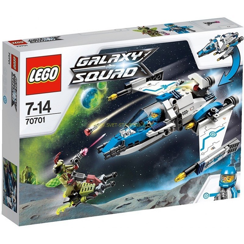 LEGO GALAXY SQUAD - Hmyzí stíhačka 70701 - Stavebnice