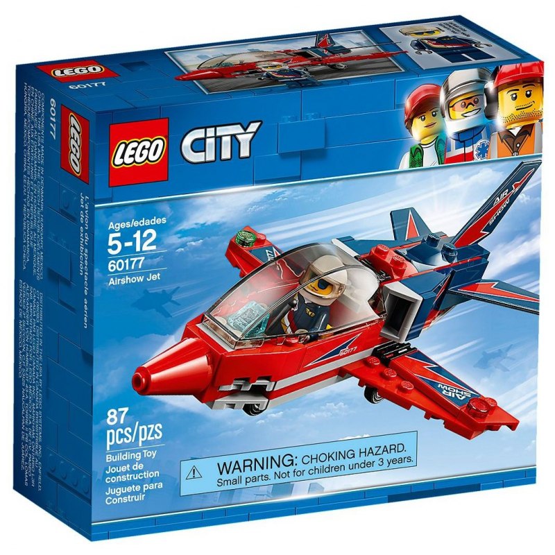 LEGO City 60177 Stíhačka na letecké show - Stavebnice