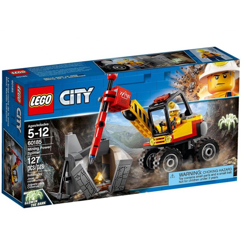 LEGO City 60185 Důlní drtič kamenů - Stavebnice