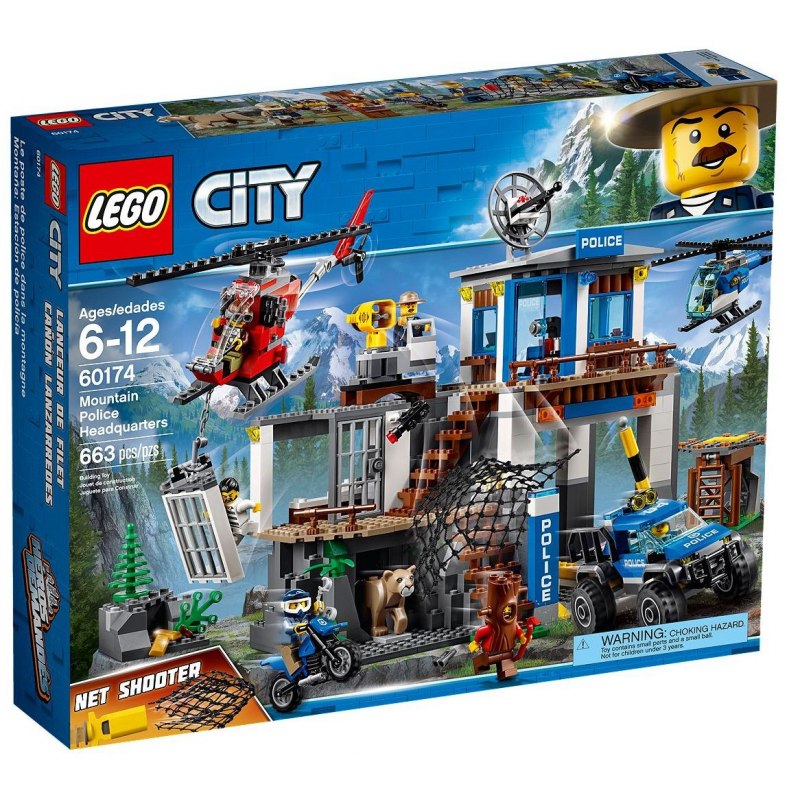 LEGO City 60174 Horská policejní stanice - Stavebnice