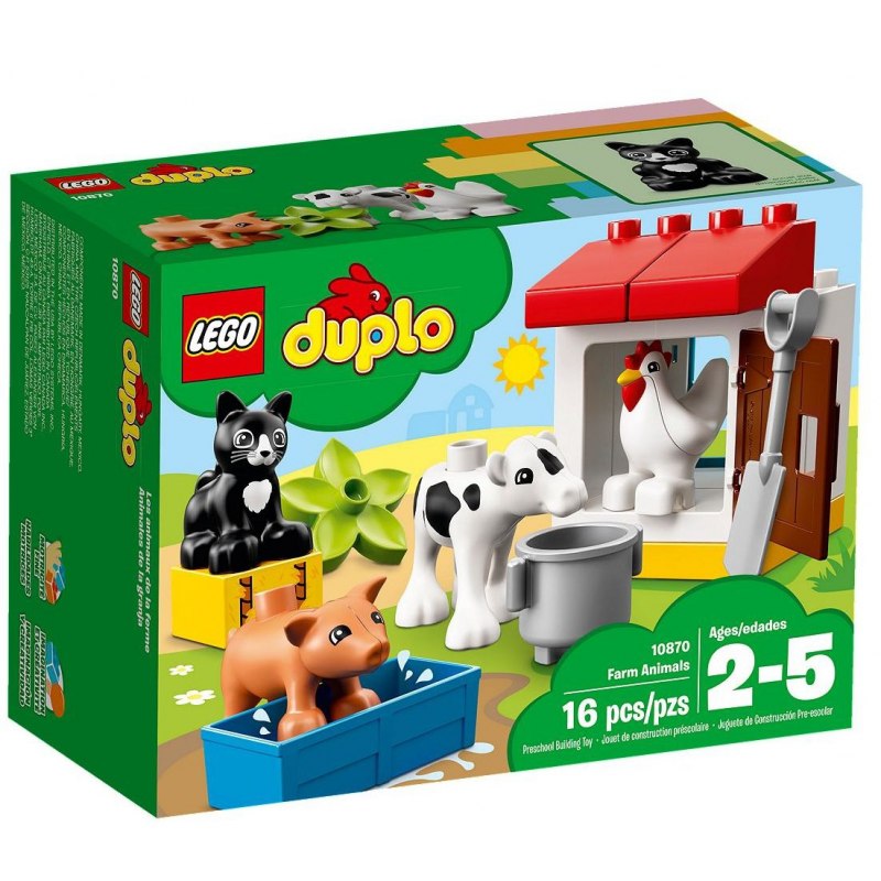 LEGO DUPLO 10870 Zvířátka z farmy - Stavebnice