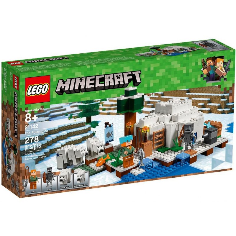LEGO Minecraft 21142 Iglú za polárním kruhem
