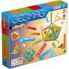 Magnetická stavebnice Geomag Confetti 50 je jediná z řady Confetti, která obsahuje i nádherně barevné výplně. 