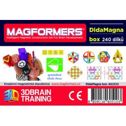 Magformers DidaMagna box 240 dílků