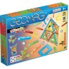 Magnetická stavebnice Geomag s novou kombinací holčičích a klučičích odstínů a barevných výplní.