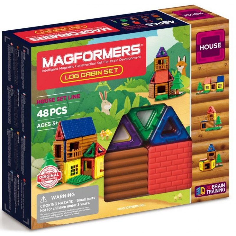 Magformers - Mini Srub 48 dílků