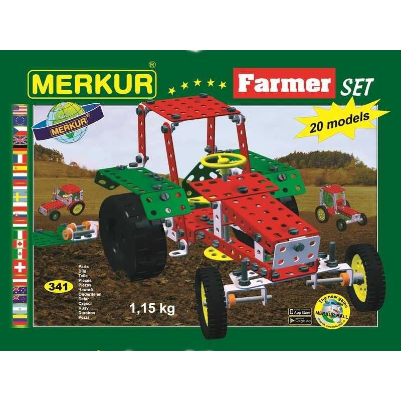 Merkúr FARMER set - Stavebnice