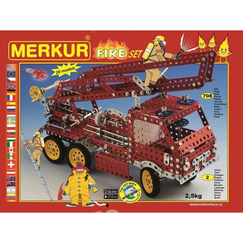Merkur FIRE set - Stavebnice