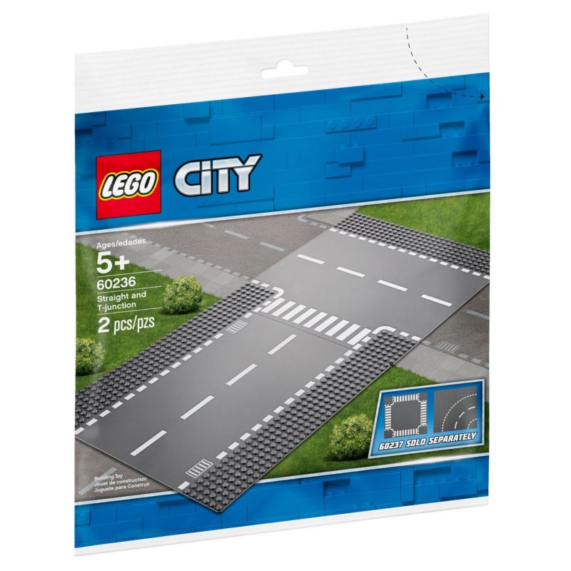 LEGO City 60236 Rovná cesta s křižovatkou - Stavebnice