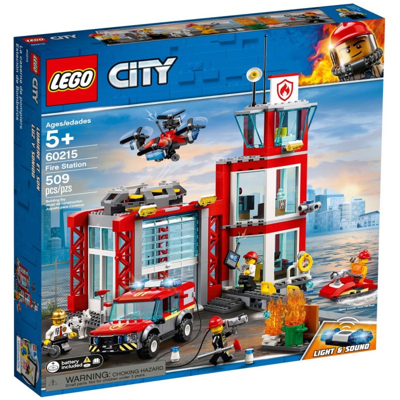 LEGO City 60215 Hasičská stanice - Stavebnice