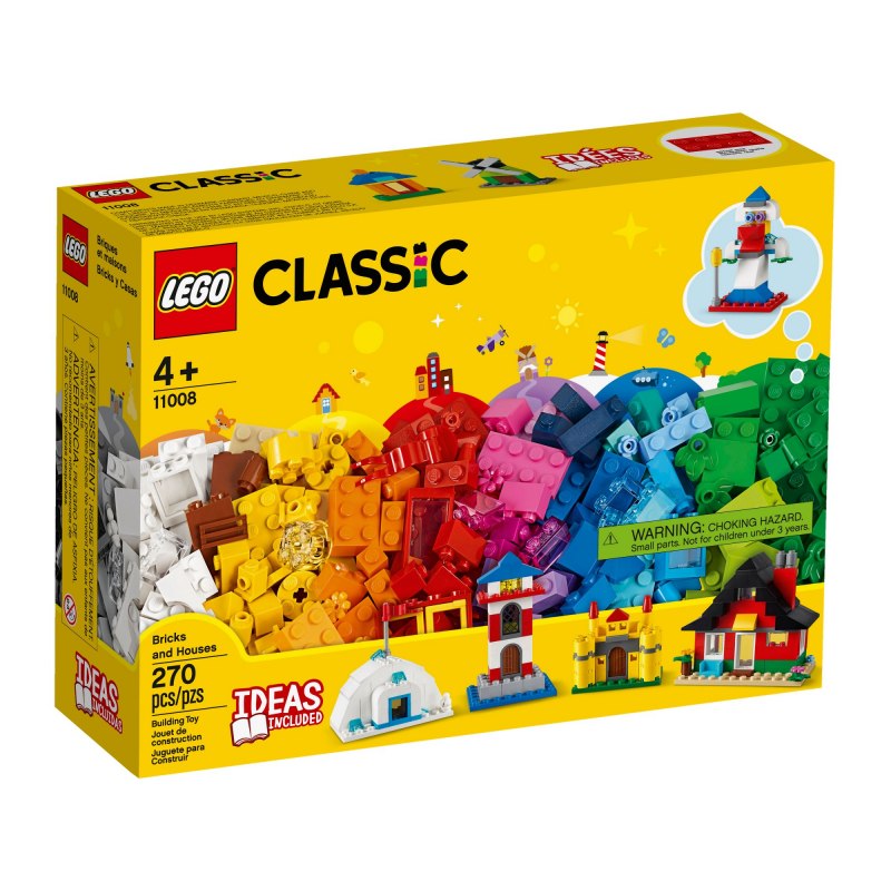 LEGO Classic 11008 Kocky a domčeky - Stavebnice