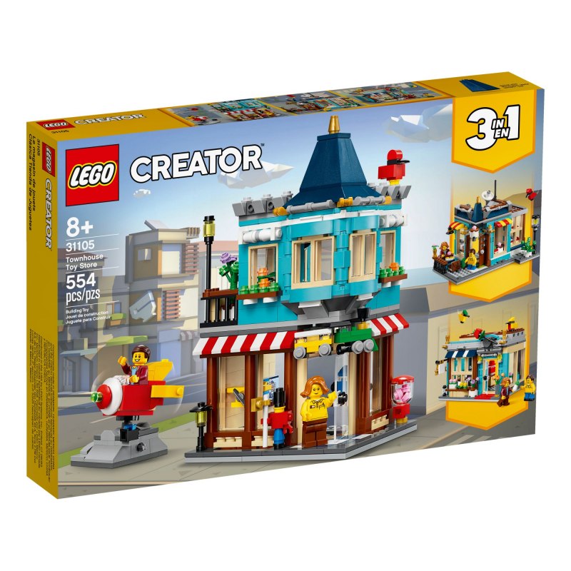LEGO Creator 31105 Hračkářství v centru města - Stavebnice