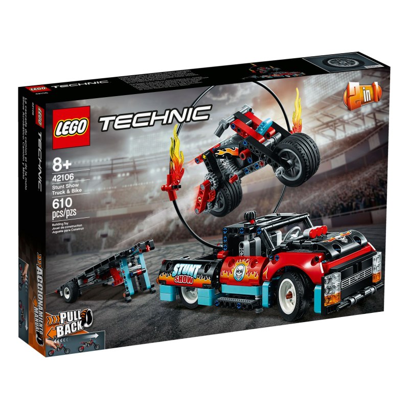 LEGO Technic 42106 Kaskadérská vozidla - Stavebnice