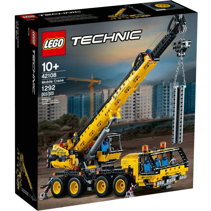 LEGO Technic 42108 Pojízdný jeřáb - Stavebnice