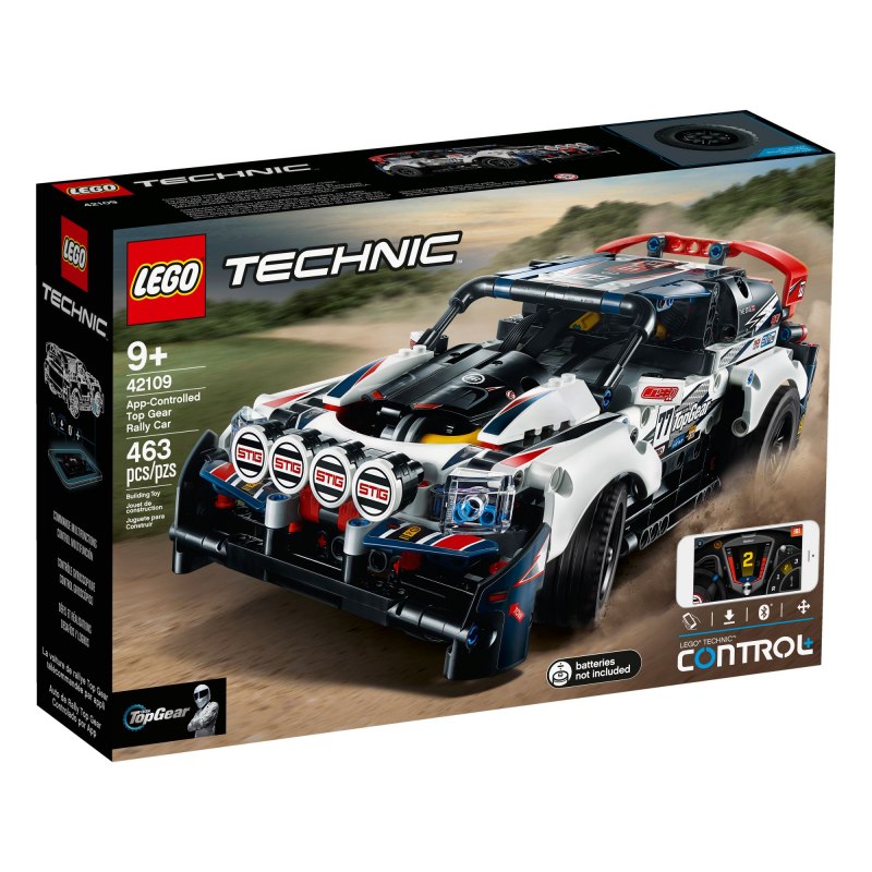LEGO Technic 42109 RC Top Gear závodní auto - Stavebnice