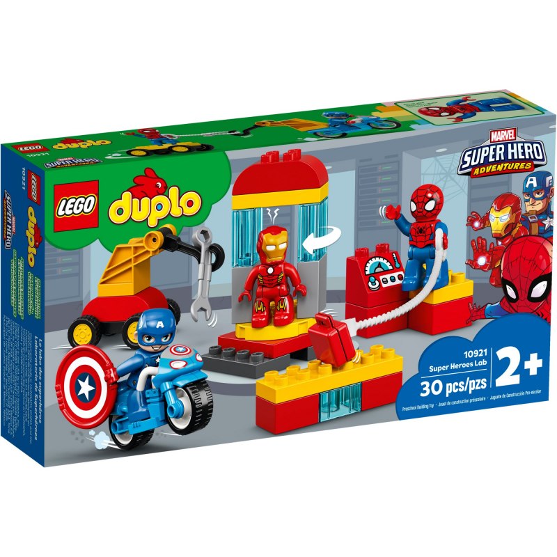 LEGO DUPLO 10921 Laboratoř superhrdinů - Stavebnice