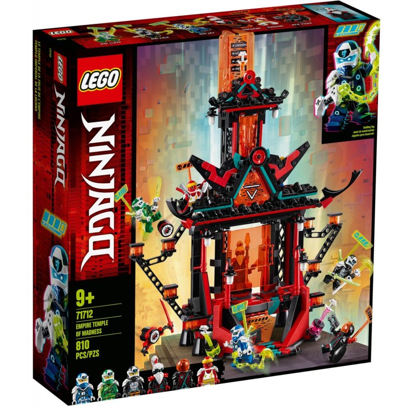 LEGO Ninjago 71712 Chrám cisára bláznovstva - Stavebnice