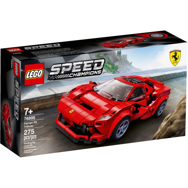 LEGO Speed Champions 76895 Ferrari F8 Tributo - Stavebnice