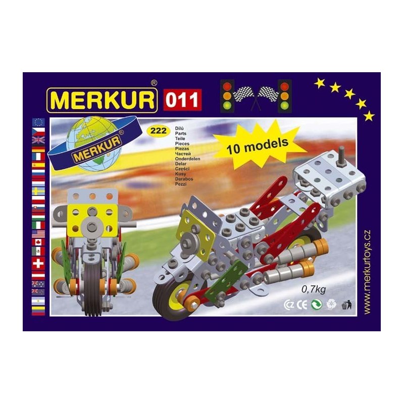 Merkúr M 011 Motocykel - Stavebnice