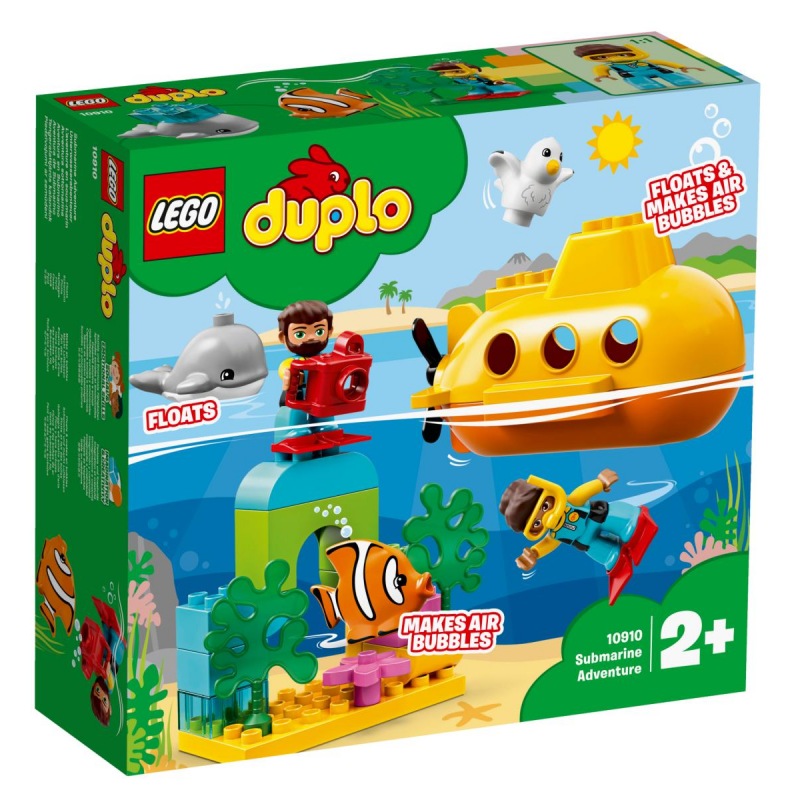 LEGO DUPLO 10910 Dobrodružství v ponorce - Stavebnice