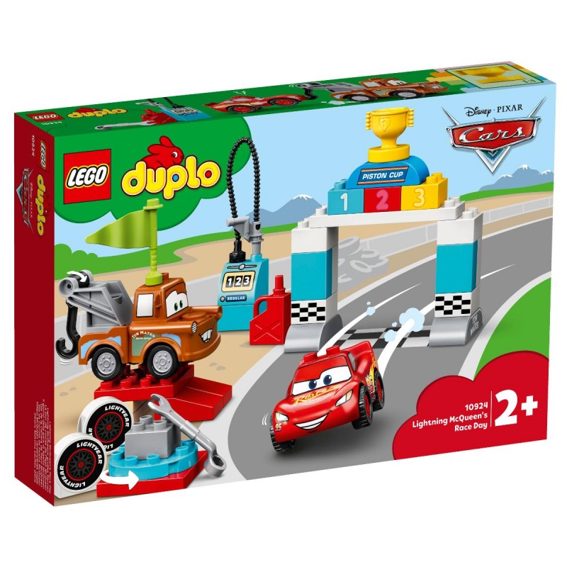 LEGO DUPLO 10924 Závodní den Bleska McQueena - Stavebnice