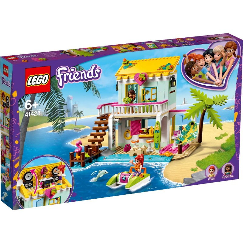 LEGO Friends 41428 Plážový domček - Stavebnice