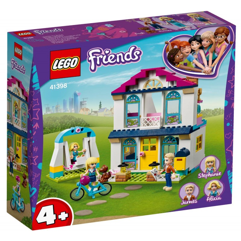 LEGO Friends 41398 Stephanie a jej dom - Stavebnice