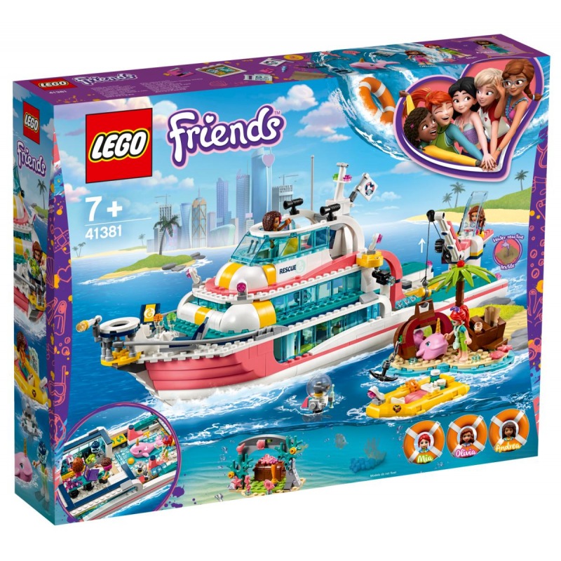 LEGO Friends 41381 Záchranný člun - Stavebnice