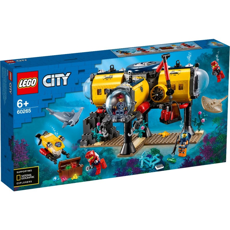 LEGO City 60265 Oceánska prieskumná základňa - Stavebnice