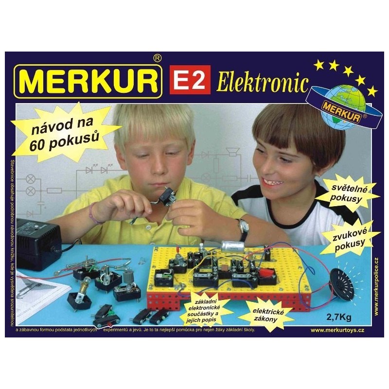 Merkúr E2 elektronic - Stavebnice