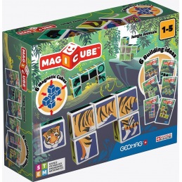 Geomag Magicube - Jungle animals