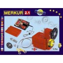 Merkúr 2.1 elektromotorček, pohony a prevody