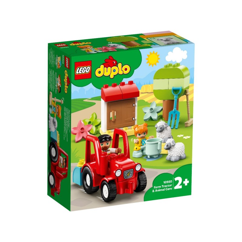 LEGO DUPLO 10950 Traktor a zvířátka z farmy - Stavebnice