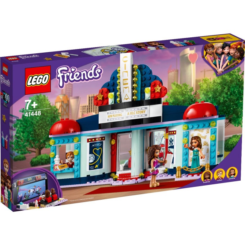 LEGO Friends 41448 Kino v mestečku Heartlake - Stavebnice