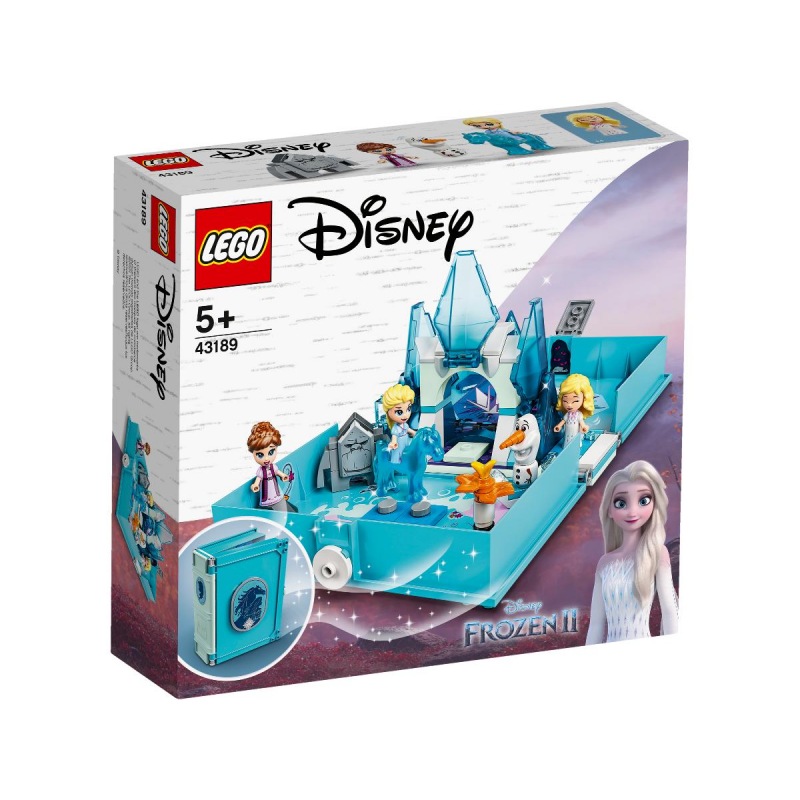 LEGO Disney Princess 43189 Elsa a Nokk a jejich pohádková kniha dobrodružství - Stavebnice