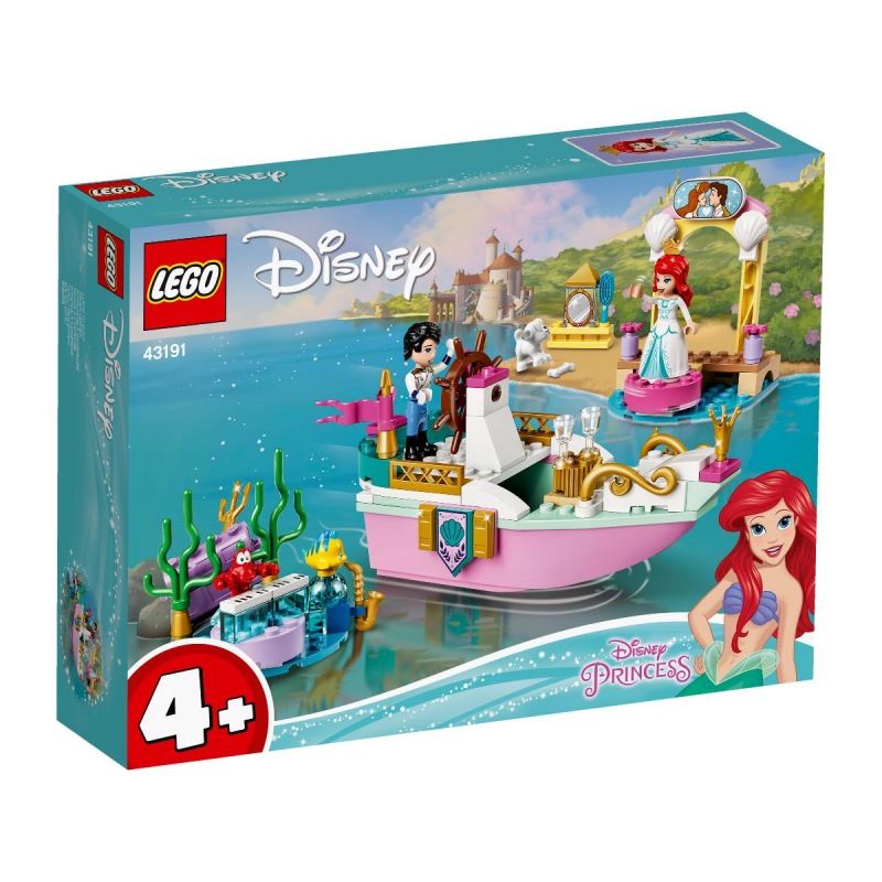 LEGO Disney Princess 43191 Arielina slavnostní loď - Stavebnice