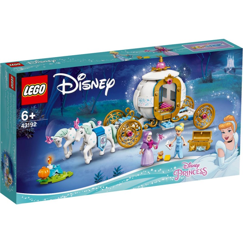 LEGO Disney Princess 43192 Popelka a královský kočár - Stavebnice