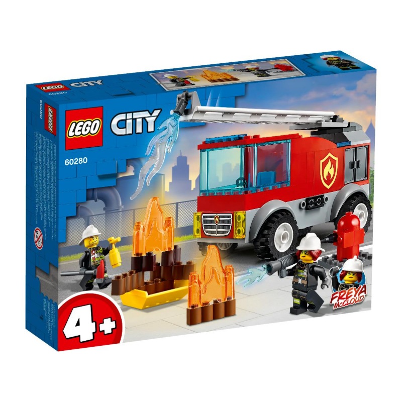LEGO City 60280 Hasičské auto s žebříkem - Stavebnice