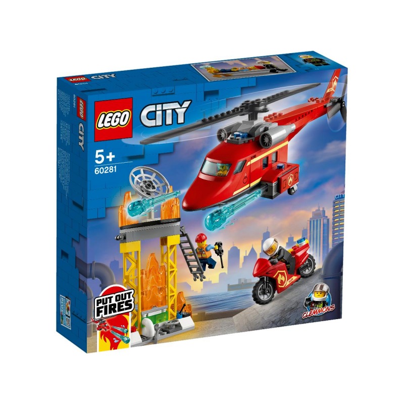 LEGO City 60281 Hasičský záchranný vrtulník - Stavebnice