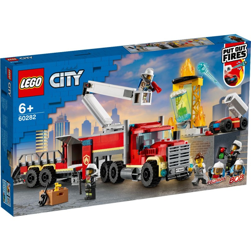 LEGO City 60282 Velitelská jednotka hasičů - Stavebnice