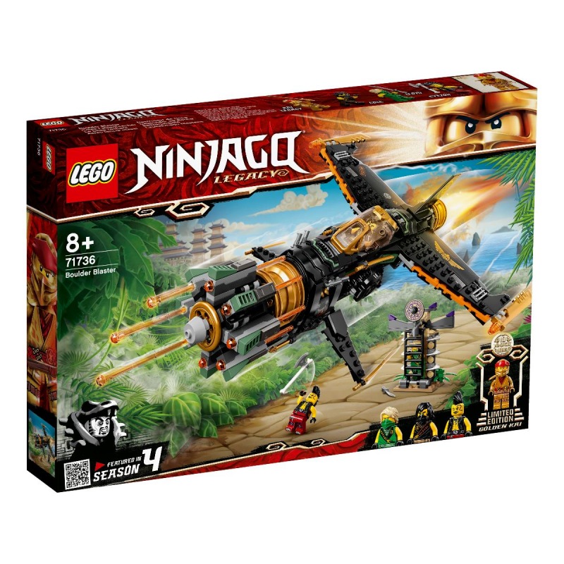 LEGO Ninjago 71736 Odstřelovač balvanů - Stavebnice