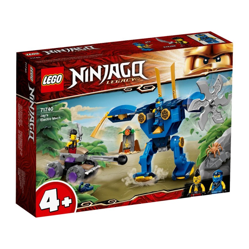 LEGO Ninjago 71740 Jayův elektrorobot - Stavebnice