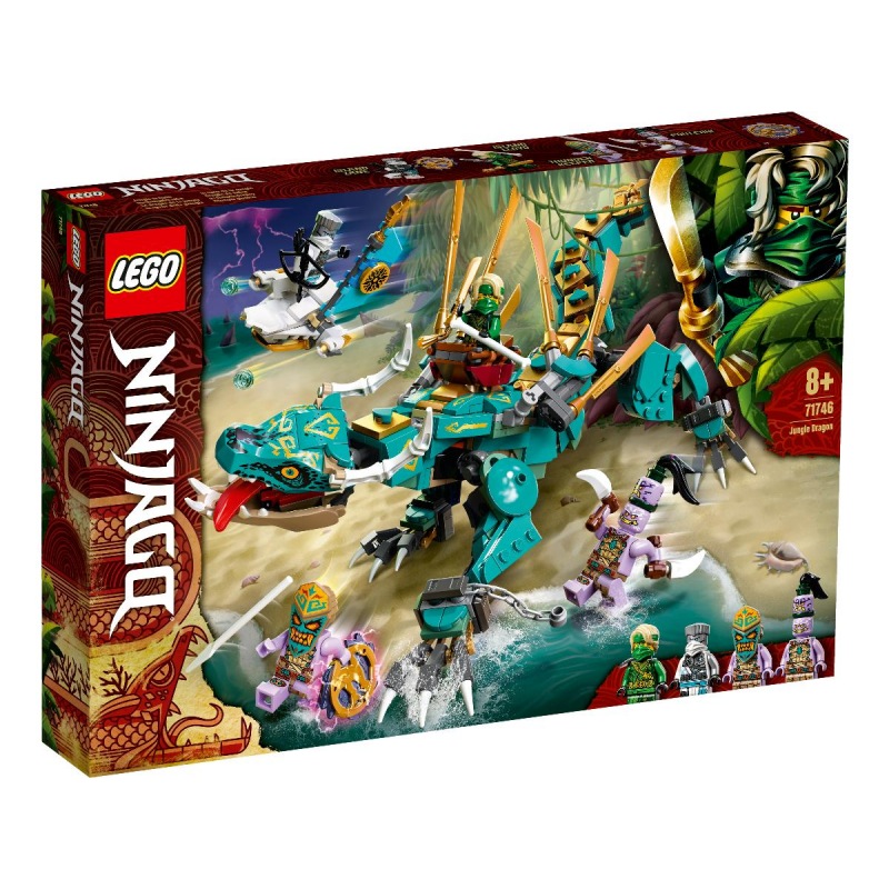 LEGO Ninjago 71746 Drak z džungle - Stavebnice