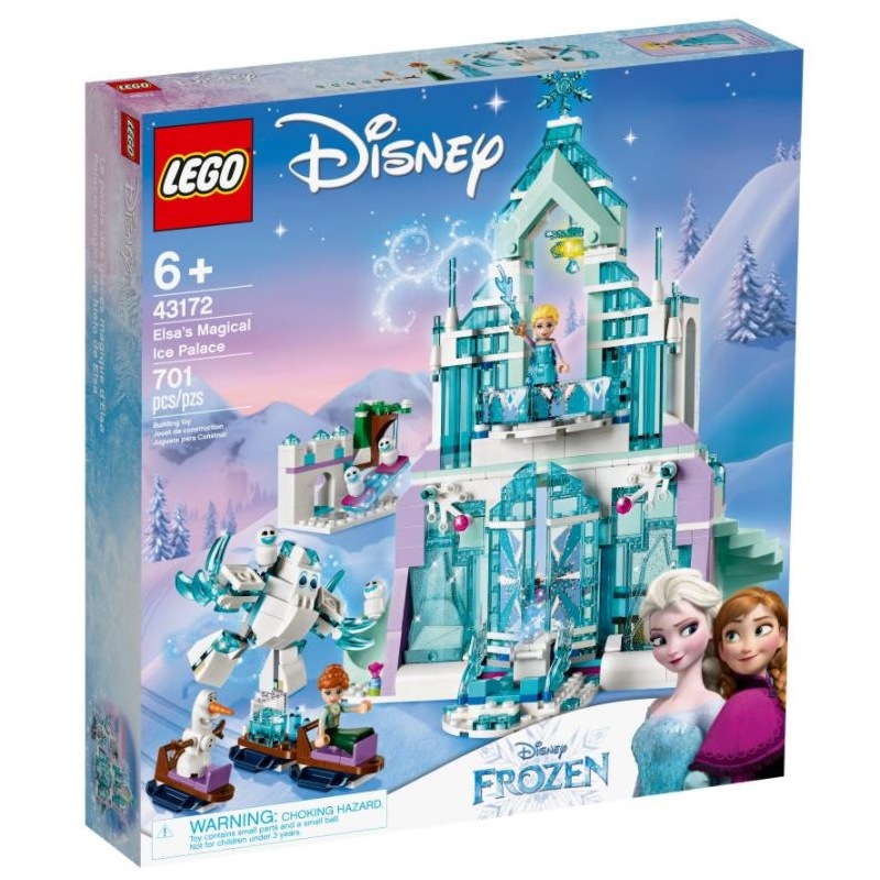 LEGO Disney Princess 43172 Elsa a jej kúzelný palác - Stavebnice