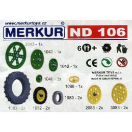 Merkur náhradní díly ND106 kola a pneumatiky