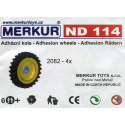 Merkur náhradní díly ND114 Adhezní kola